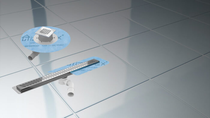 Sealing Cuff for Shower Drains - İzotex